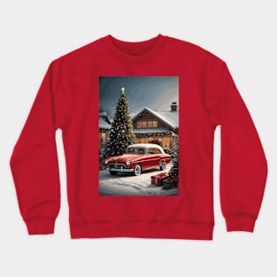 Christmas Poster Crewneck Sweatshirt